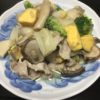 冬の根菜でホクホク煮物